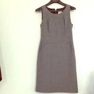 J. Crew Grey Suit Dress